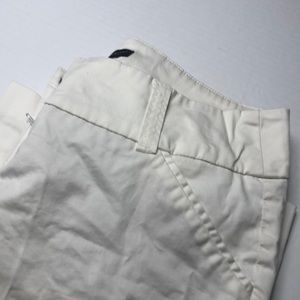 White cotton pants